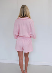 Ellie Romper - Pink