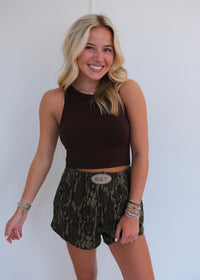 Highneck Seamless Top