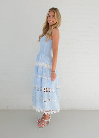 Lilly Beth Dress - Blue