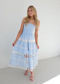 Lilly Beth Dress - Blue