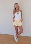 Yellow Lounge Shorts