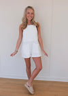 Lori Romper - White