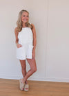 Lori Romper - White
