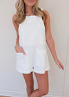 Lori Romper - White
