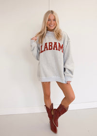 Alabama Mock Neck Pullover - Reversible