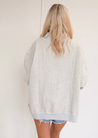 Tennessee Mock Neck Pullover - Reversible