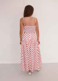 Marilyn Set - Red & White Polka Dot