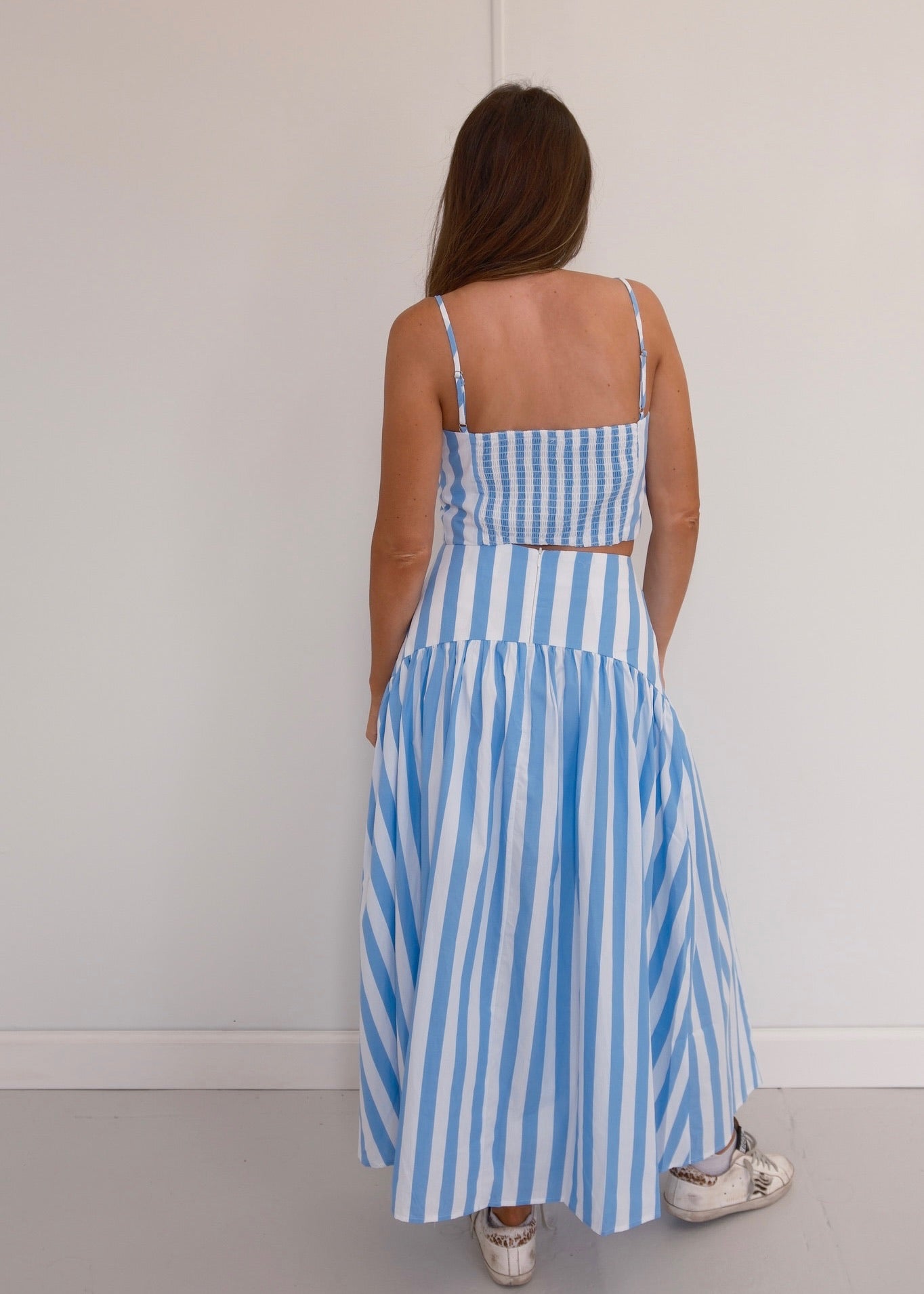 Marilyn Set - Blue/White Striped