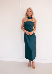 Cindy Lou Midi Dress - Green