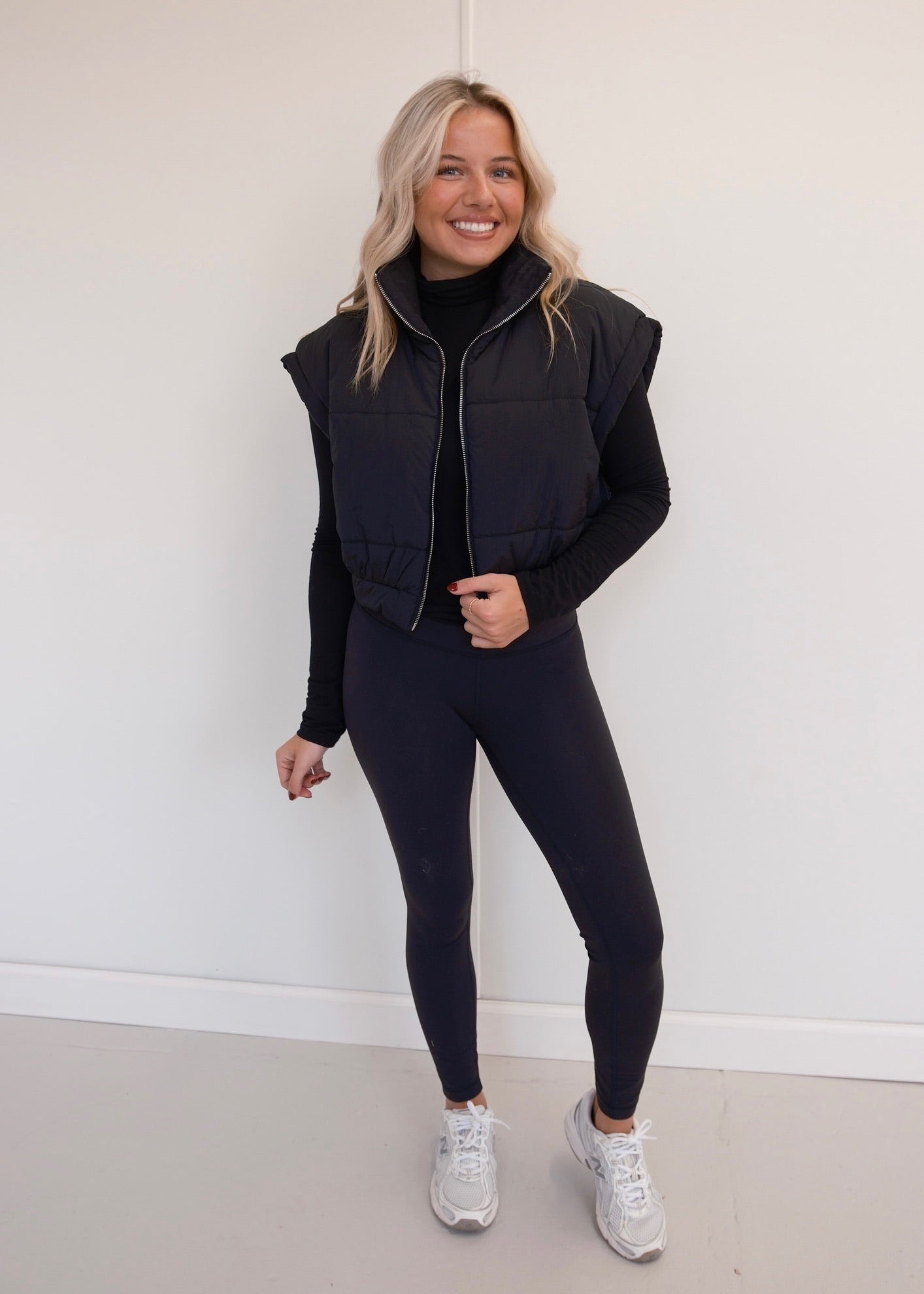 Jemma Cropped Puffer Vest