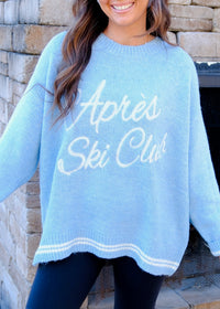 Apres Ski Club Sweater - Baby Blue