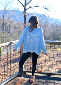 Apres Ski Club Sweater - Baby Blue