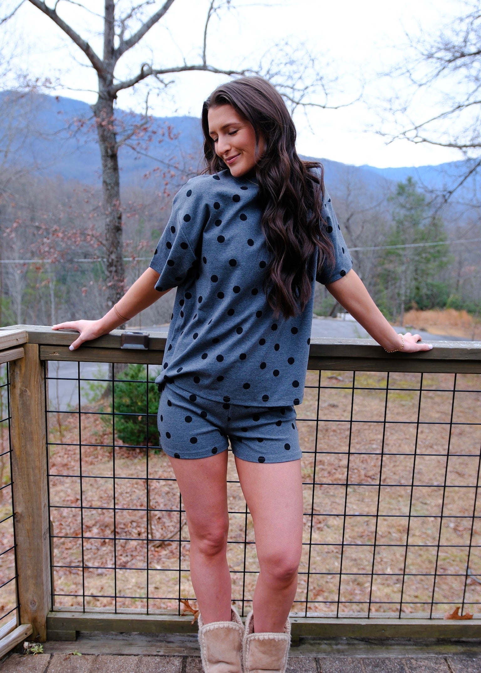 Polka Dot Lounge Set