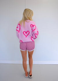 Be Mine Sweater - Pink