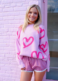 Be Mine Sweater - Pink