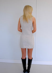 Lizzie Sweater Dress - Oatmeal