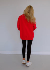XOXO Mock Neck Sweatshirt