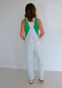 Evie Denim Overalls - Light blue