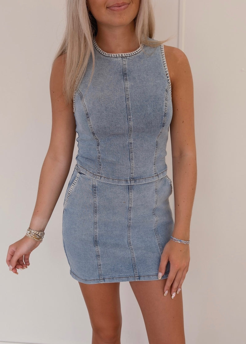 Hattie Denim Set