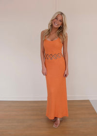 Cancun Dress - Orange