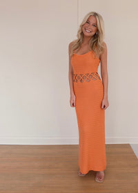 Cancun Dress - Orange