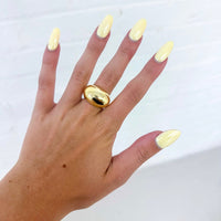 Chunky Gold Ring