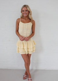 Daisy Yellow Dress