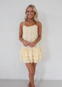 Daisy Yellow Dress