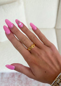 Linked Chain Ring