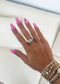 Crystal Cable Ring