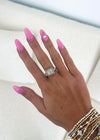 Crystal Cable Ring