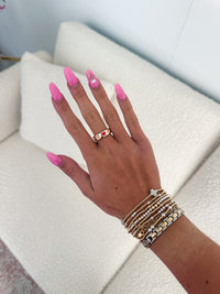 Colorful Heart Ring