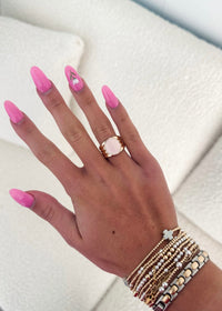 Pink Statement Ring