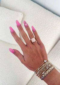 Pink Statement Ring