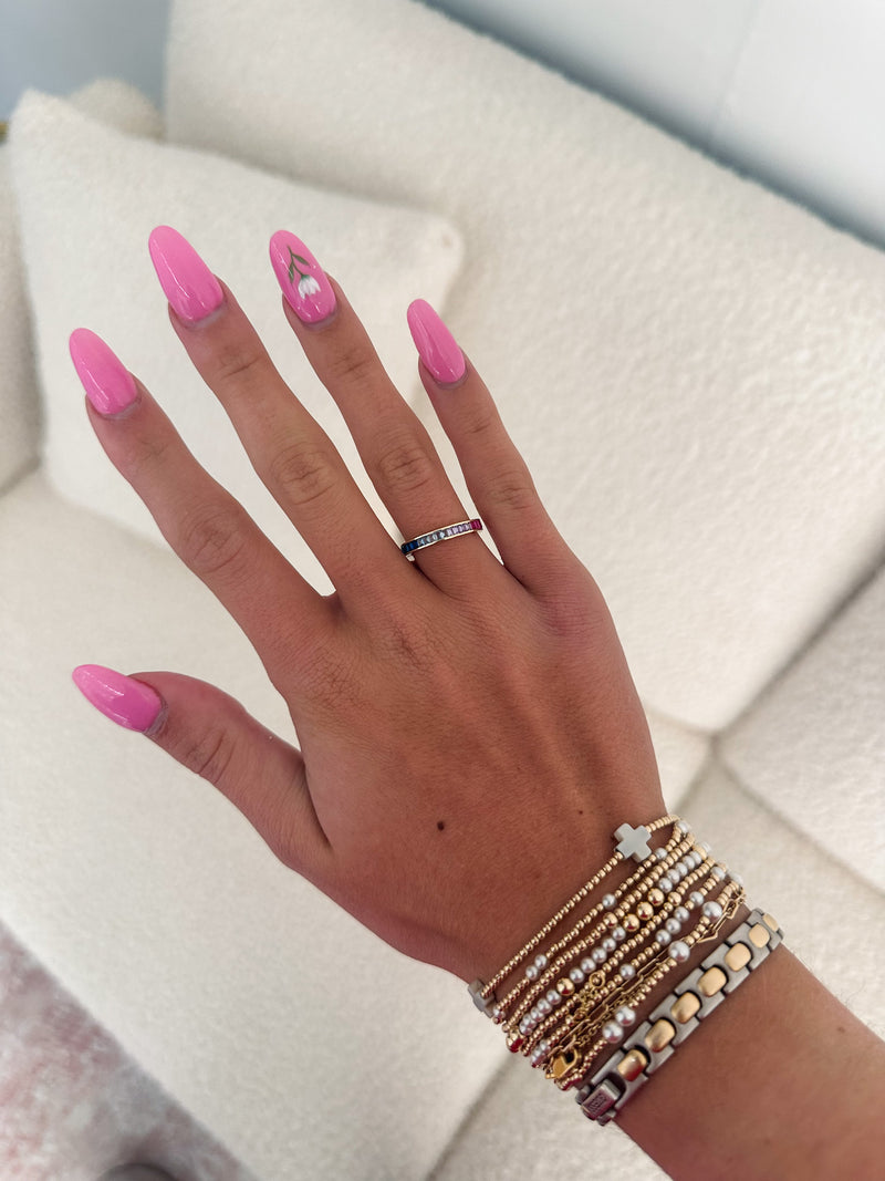 Thin Rainbow Ring