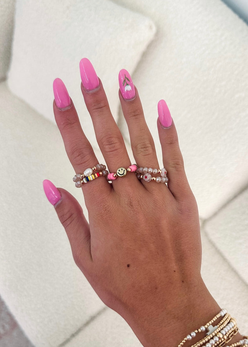 Happy Days Ring Set
