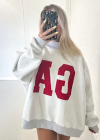 Georgia Mock Neck Pullover - Reversible