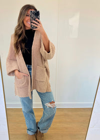 Miller Cardigan - Tan