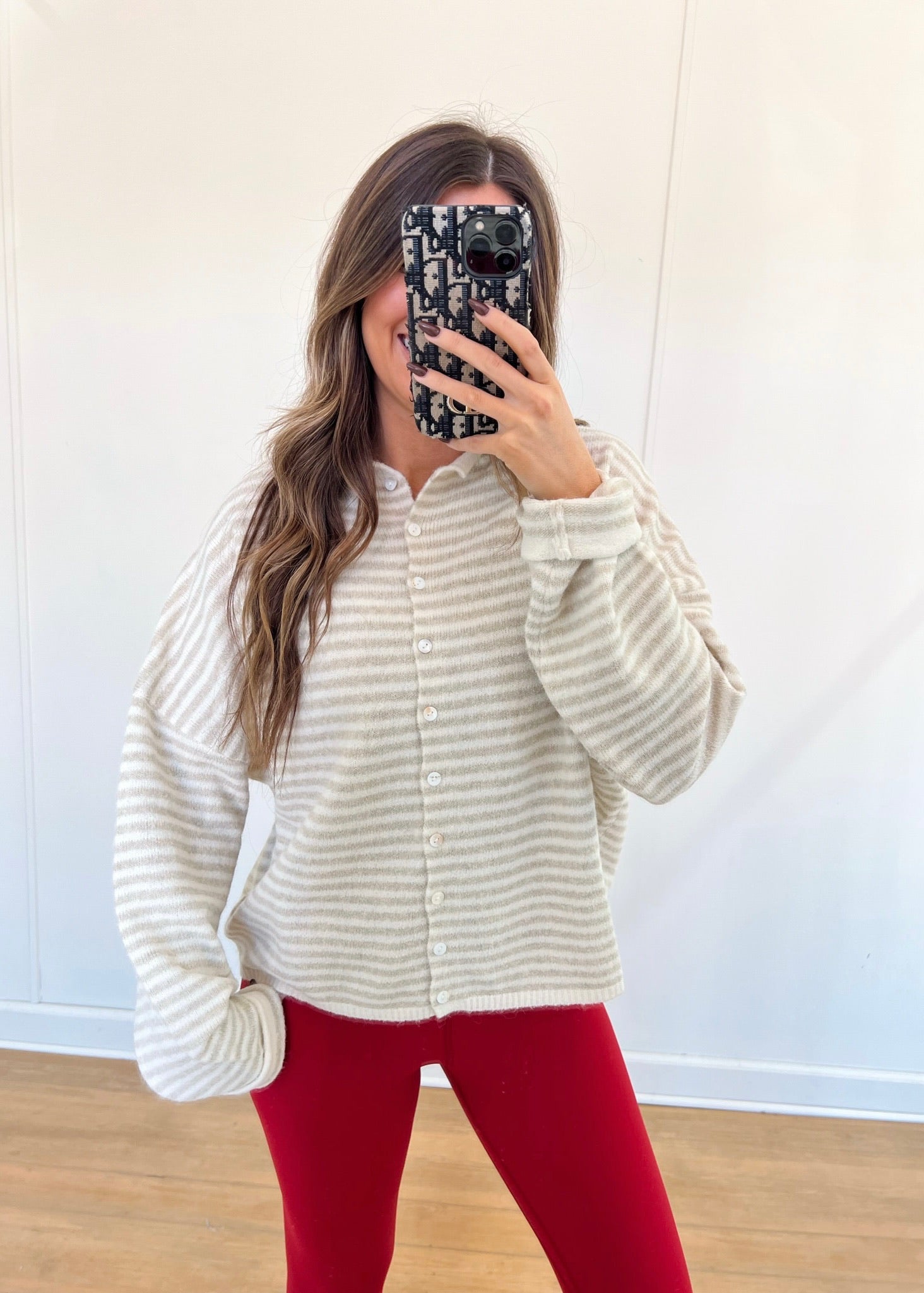 Sadie Striped Cardigan