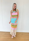 Fringe Crochet Knit Dress