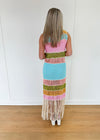 Fringe Crochet Knit Dress