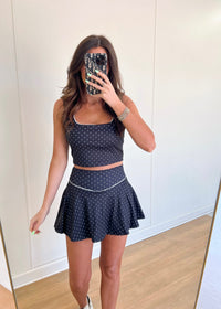 Marley Active Skirt - Polka Dot