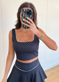 Marley Polka Dot Active Top