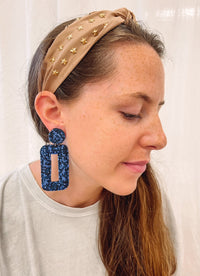 Statement Colored Bead Earrings