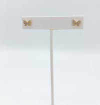 The Meg Crystal Butterfly Stud