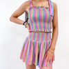 Adair Pastel Rainbow Top