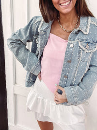Multi Star Denim Jacket