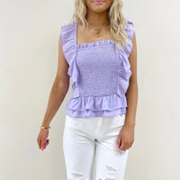Sonya Lilac Top