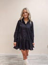Black Shirt Dress