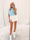 Ramona Top - Light Blue